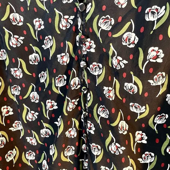 VERONICA BEARD BLOUSE - ASHEVILLE - MSRP $375 - Picture 10 of 10